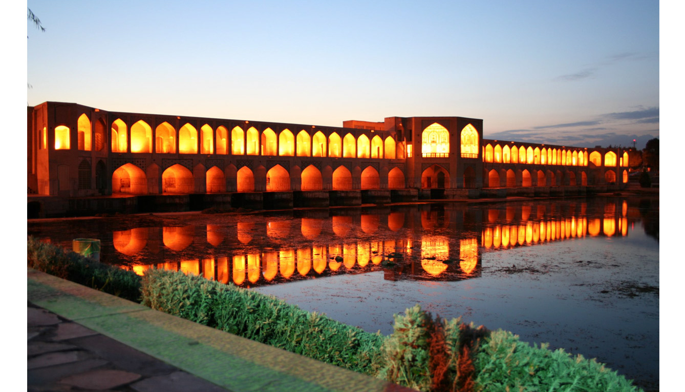 Puente Khaju (Isfahan, Iran)