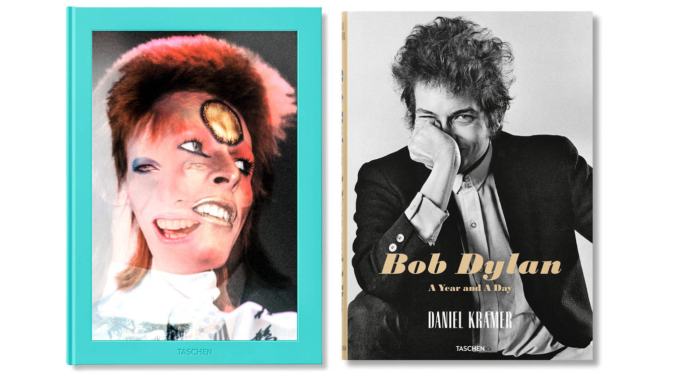  Las fotos nunca vistas de Bob Dylan y David BowieSubtítulo