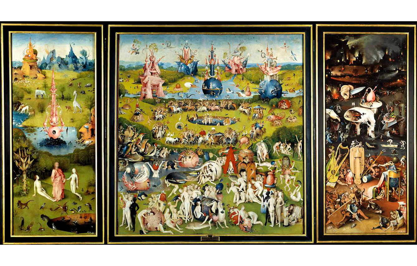 11 Tríptico del jardín de las delicias, El Bosco (1490-1500)