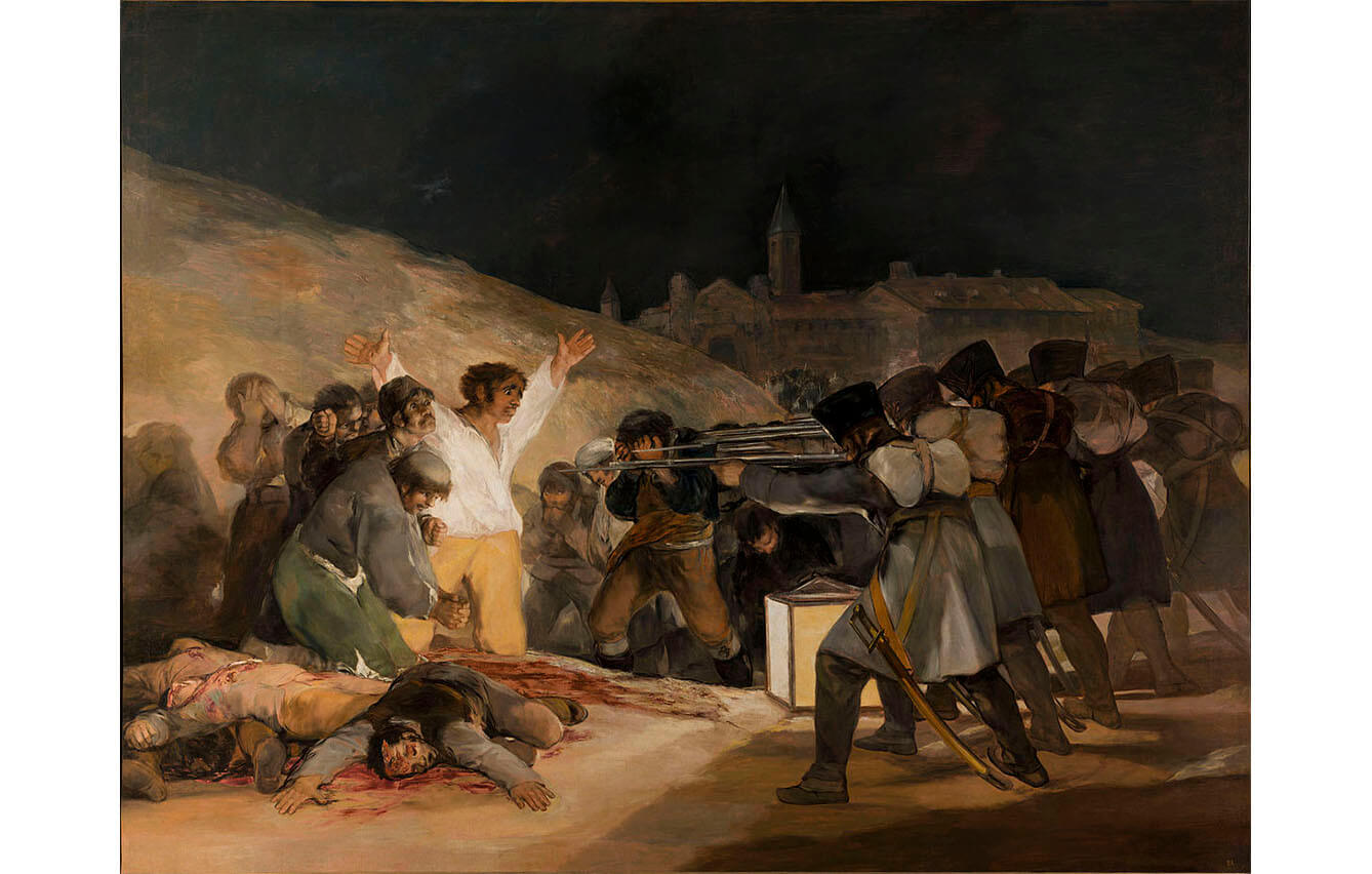 5 Los fusilamientos, Francisco de Goya (1814)