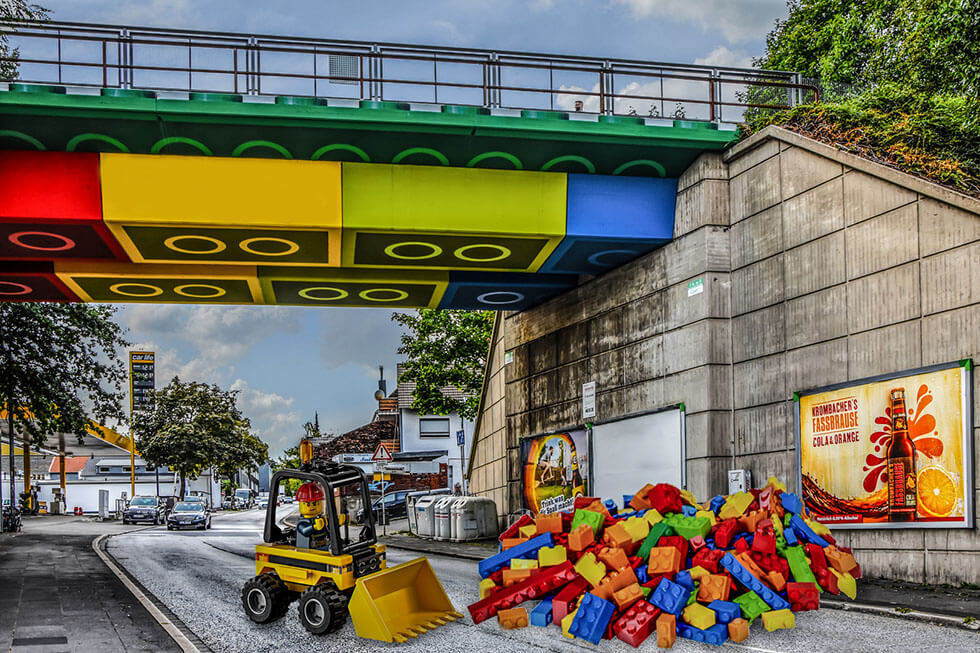  ¿Cómo sería una ciudad de LEGO en la vida real?Subtítulo