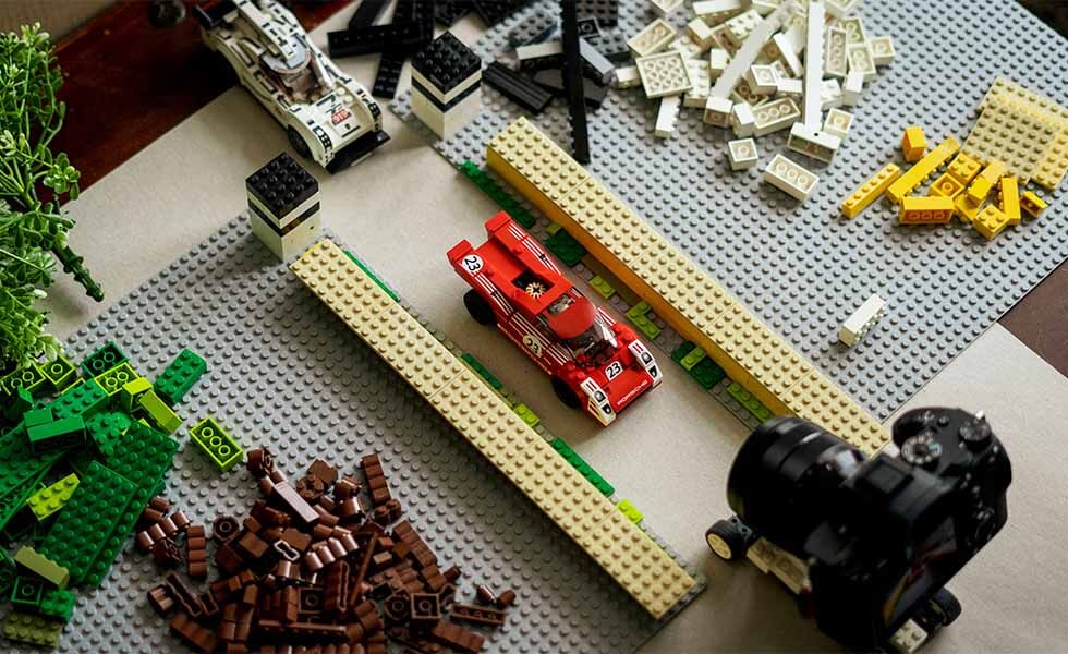  Cómo recrear imágenes icónicas del motor con LegoSubtítulo