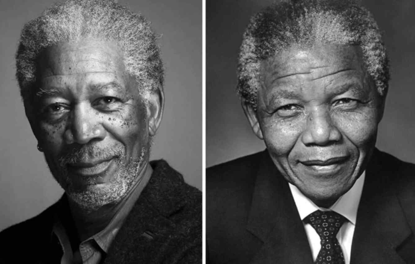 Nelson Mandela / Morgan Freeman