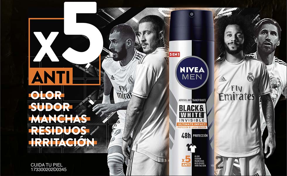  Nivea Men y el Real Madrid presentan ‘Ultimate Impact’Subtítulo