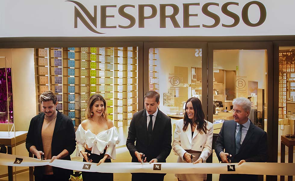  Nespresso inaugura su nueva boutique en MitikahSubtítulo