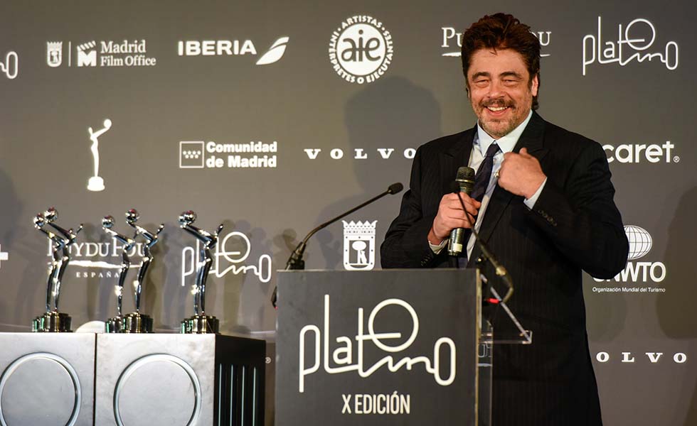  Benicio del Toro, Premio PLATINO de HonorSubtítulo
