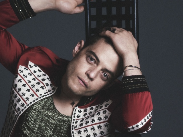 Rami Malek en su faceta como modelo