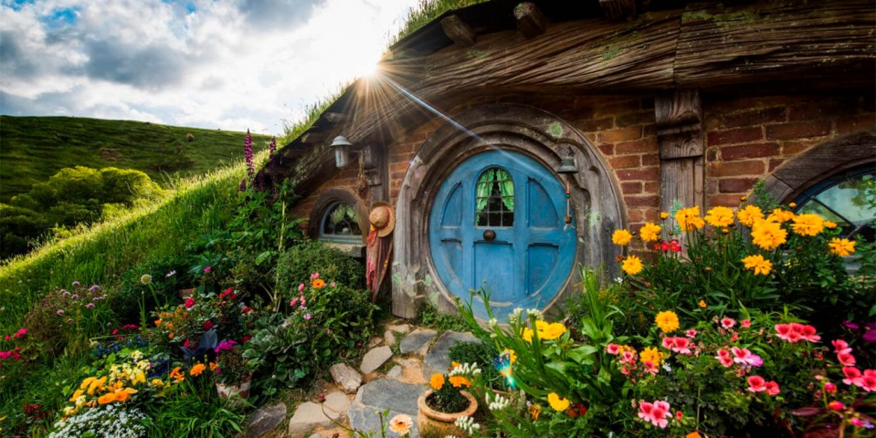 ¿Cómo es vivir en la casa de un hobbit?