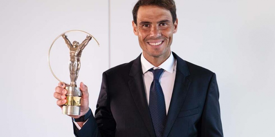Rafa Nadal, Premio Laureus 2021 al mejor deportista