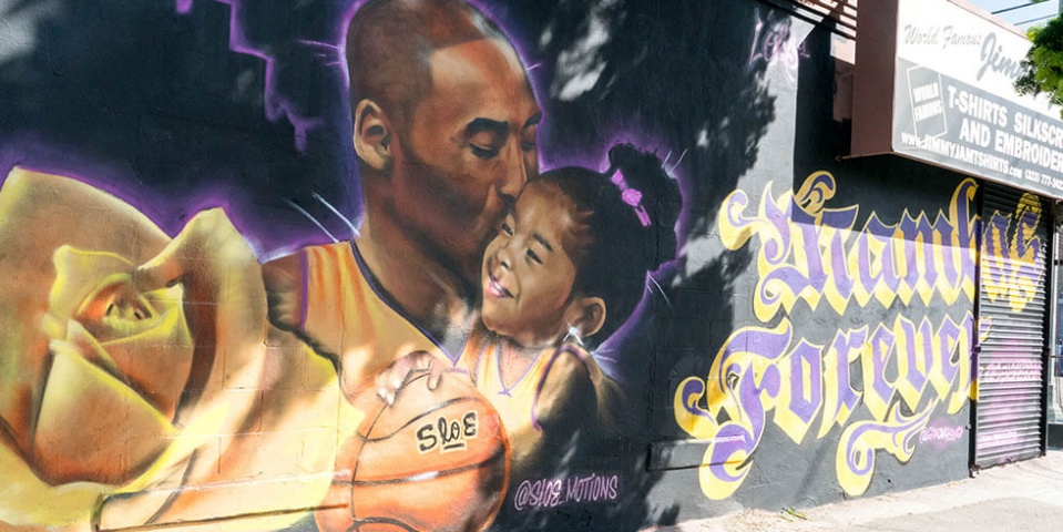 Kobe y ‘Gigi’ Bryant invaden las calles de L.A.